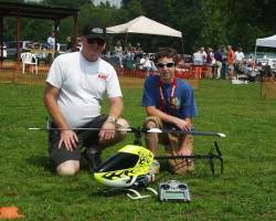  Wayne and Kevin Ellison Fly Miniature Aricraft x-cell helicopters